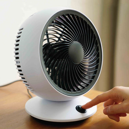 コンパクト サーキュレーター USB給電 小型 風力調節 2段階 静か 省エネ シンプル パワフル 卓上扇風機 静音 風量 おしゃれ