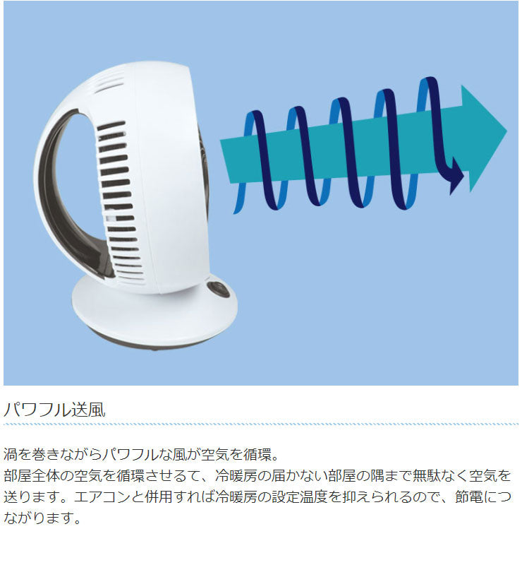 コンパクト サーキュレーター USB給電 小型 風力調節 2段階 静か 省エネ シンプル パワフル 卓上扇風機 静音 風量 おしゃれ