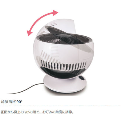 コンパクト サーキュレーター USB給電 小型 風力調節 2段階 静か 省エネ シンプル パワフル 卓上扇風機 静音 風量 おしゃれ