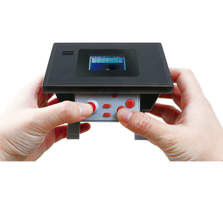 テーブルゲームクラシック ミニゲーム機 カラー液晶モニター 電池式 超軽量 レトロゲーム KTFC-001B