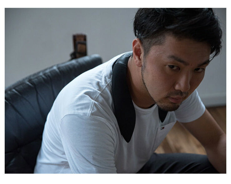 3Dウェアラブルスピーカー SP-16 Bluetooth USB充電 ハンズフリー通話 3D ウェアラブルスピーカー イヤーフリー 首掛け