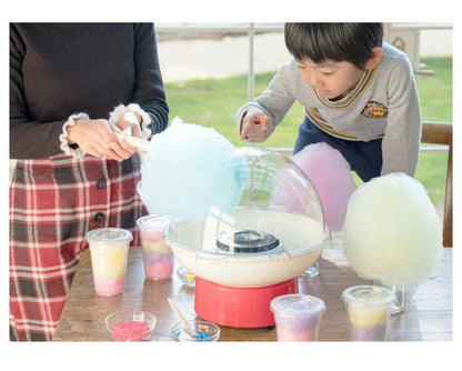 コットンキャンデイードーム わたあめ 綿あめ器 わたがし お菓子 簡単 親子 パーティ プレゼント KDCC-004R ドーム付き