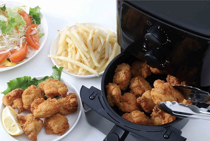 揚げ直し名人 ノンオイルフライヤー ヘルシー ノンオイル 熱風調理 熱風フライヤー 電気フライヤー 簡単揚げ直し ノンフライヤー