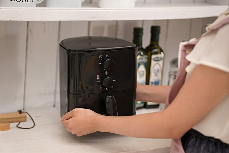 揚げ直し名人 ノンオイルフライヤー ヘルシー ノンオイル 熱風調理 熱風フライヤー 電気フライヤー 簡単揚げ直し ノンフライヤー