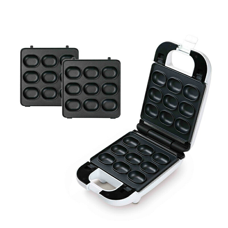 ベビーカステラメーカー 着脱式 俵型 ベビーカステラ ホットケーキミックス 手作り おやつ ホームパーティー クッキングトイ