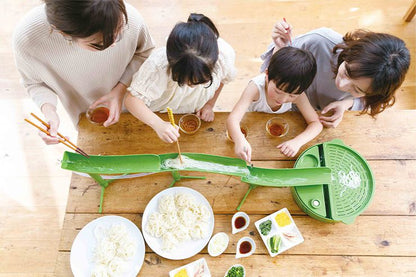 流しそうめん器 TAKEZARU 流しそうめん機 卓上 全長1m 電動 そうめん KDSM-005G