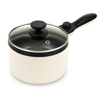 スープポット 1L レシピ付き スープ 卓上 一人鍋 電気鍋 片手鍋 火力調節2段階 チーズフォンデュ ホームパーティー