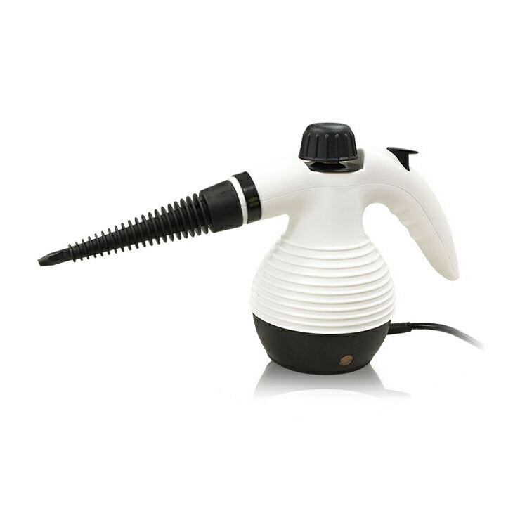 S-S スチームクリーナー WH KK-00286WH 高温スチーム 洗浄 除菌 家庭用 水あか 油汚れ 掃除 蒸気 ハンディ