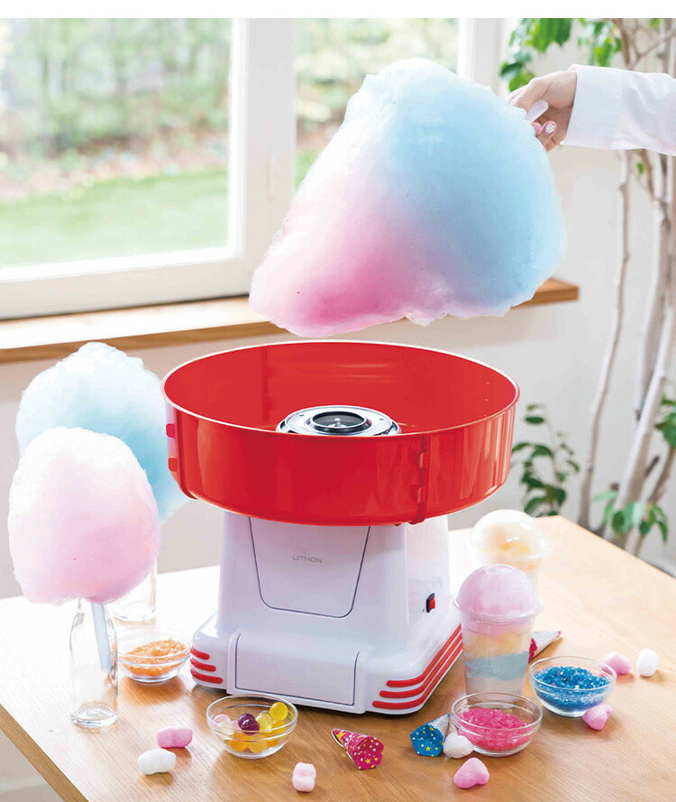 ジャンボわたあめ屋さん わたがし お菓子 KDCC-007R あめ玉 クッキング わたあめメーカー 簡単 親子 料理 わたあめ機 パーティ
