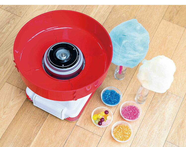 ジャンボわたあめ屋さん わたがし お菓子 KDCC-007R あめ玉 クッキング わたあめメーカー 簡単 親子 料理 わたあめ機 パーティ