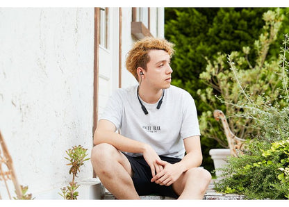 Bluetooth イヤホン 2WAYステレオイヤホン マイク内蔵 マグネット式 有線接続可 高音質 ハンズフリー EP-06