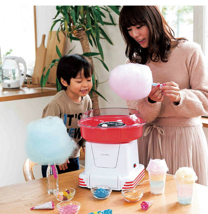 わたあめ屋さん KDCC-006R わたあめメーカー わたがし機 COTTON CANDY MAKER アメ玉 わたあめ 簡易わたあめ機