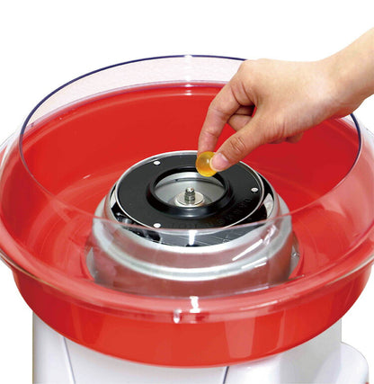 わたあめ屋さん KDCC-006R わたあめメーカー わたがし機 COTTON CANDY MAKER アメ玉 わたあめ 簡易わたあめ機