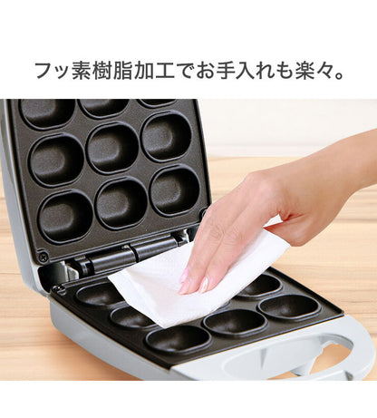 ベビーカステラメーカー 俵型 ベビーカステラ ホットケーキミックス 手作り おやつ ホームパーティー クッキングトイ KDHS-006W