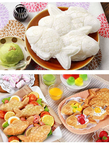 着脱式 たい焼きメーカー 洗える たい焼き 鯛焼き お菓子作り ホームパーティー 簡単 クックトイ コンパクト KDHS-013W