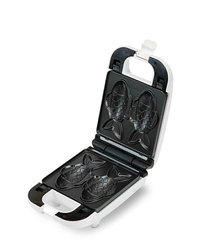 着脱式 たい焼きメーカー 洗える たい焼き 鯛焼き お菓子作り ホームパーティー 簡単 クックトイ コンパクト KDHS-013W