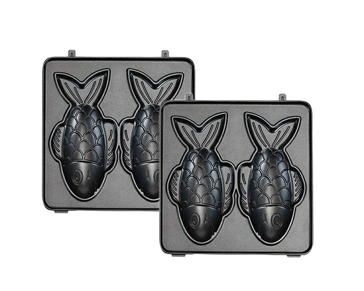 着脱式 たい焼きメーカー 洗える たい焼き 鯛焼き お菓子作り ホームパーティー 簡単 クックトイ コンパクト KDHS-013W