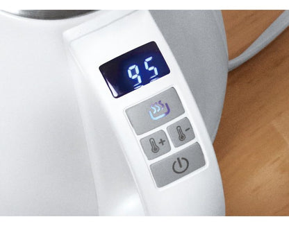 D-STYLIST 電気カフェケトル 1L 保温 温度設定 細口 ステンレス ドリップケトル 電気ポット 湯沸し器 電気ケトル KDKE-10