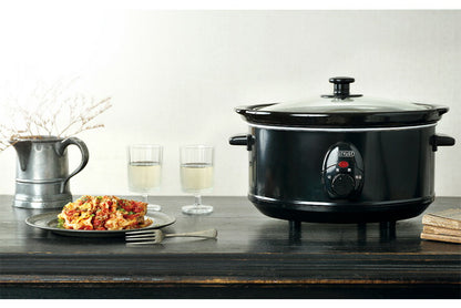 スロークッカー 3.5L KDPC-35AB 電気鍋 電気グリル鍋 電気調理器 卓上 家庭用 キッチン家電 料理 調理
