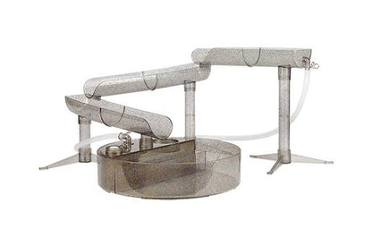 流しそうめん MILKY WAY 流しそうめん器 全長1m 電池式 自動組み上げ 卓上 ウォータースライダー KDSM-008S 夏 アウトドア パーティー