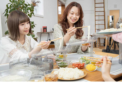 流しそうめん MILKY WAY 流しそうめん器 全長1m 電池式 自動組み上げ 卓上 ウォータースライダー KDSM-008S 夏 アウトドア パーティー