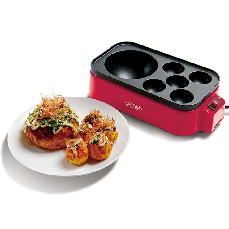 ギガたこ焼き器 電気たこ焼き器 たこ焼きプレート ホットプレート ビッグサイズ プレート 家庭用 ホームパーティー KDTK-001R