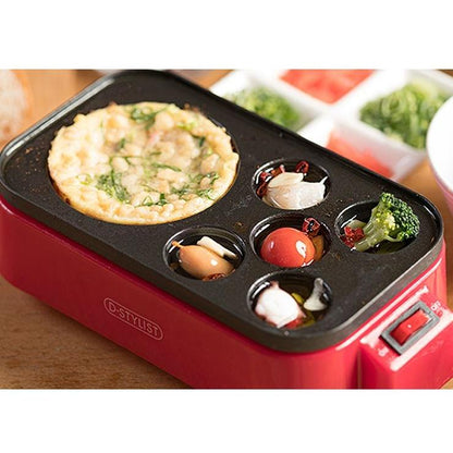 ギガたこ焼き器 電気たこ焼き器 たこ焼きプレート ホットプレート ビッグサイズ プレート 家庭用 ホームパーティー KDTK-001R