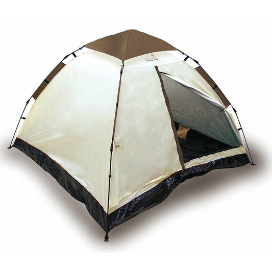 OUTDOORMAN アウトドアマン ワンタッチテント 3~4人用 UVカット95% 簡単設置 KK-00542 ワイドテント アウトドア レジャー 防水