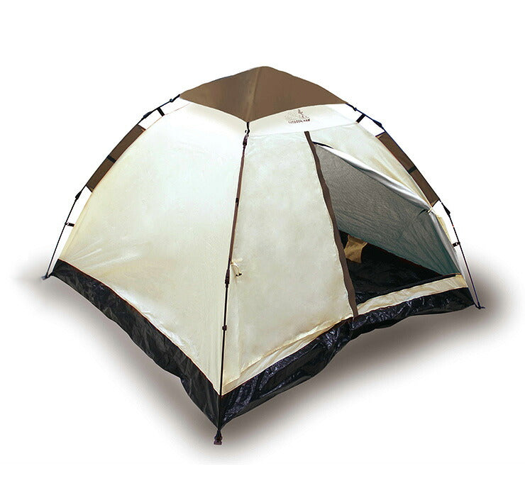 OUTDOORMAN アウトドアマン ワンタッチテント 3~4人用 UVカット95% 簡単設置 KK-00542 ワイドテント アウトドア レジャー 防水