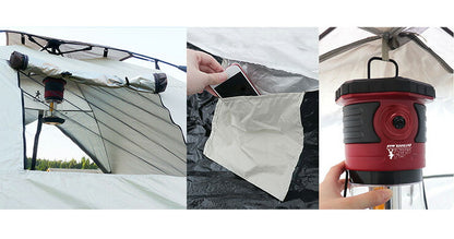 OUTDOORMAN アウトドアマン ワンタッチテント 3~4人用 UVカット95% 簡単設置 KK-00542 ワイドテント アウトドア レジャー 防水