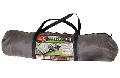 OUTDOORMAN アウトドアマン ワンタッチテント 3~4人用 UVカット95% 簡単設置 KK-00542 ワイドテント アウトドア レジャー 防水