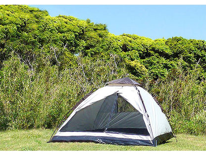 OUTDOORMAN アウトドアマン ワンタッチテント 3~4人用 UVカット95% 簡単設置 KK-00542 ワイドテント アウトドア レジャー 防水