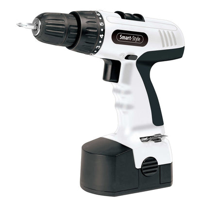 21.6V 電動ドライバー 94点セット ホワイト ドリルドライバー ビットセット KKED-002W 工具 電動 充電式 ネジ締め 組み立て