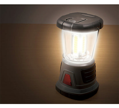 ハイパワーLEDランタン 1400ルーメン 電池式 6段階調光 昼光色 持ち手付 収納式フック 吊り下げ可能 LEDライト アウトドア キャンプ用 非常用 防災用 災害時 卓上 枕元 テントライト 懐中電灯 KSLT-004A