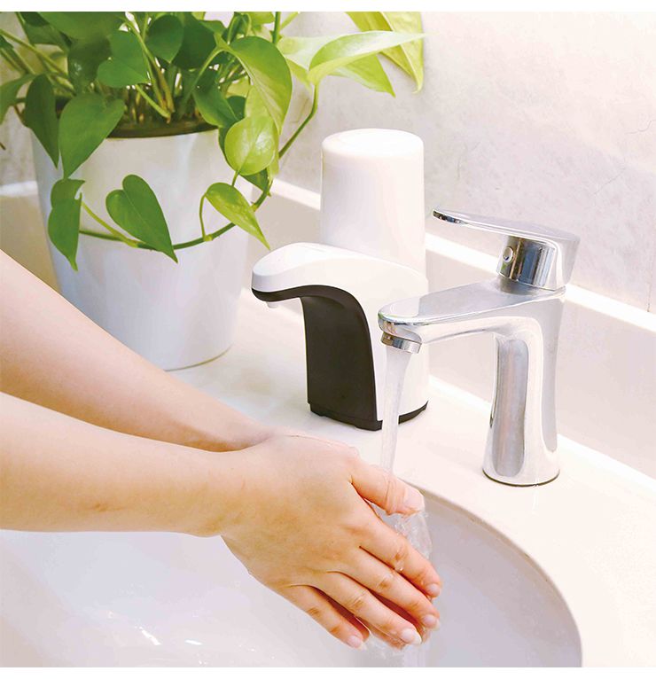 オートミスト ディスペンサー 本体容量280ml 自動感知 ミストタイプ 電池式 感染予防 感知センサー アルコール入れ KSZ-004W