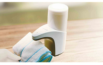 オートミスト ディスペンサー 本体容量280ml 自動感知 ミストタイプ 電池式 感染予防 感知センサー アルコール入れ KSZ-004W