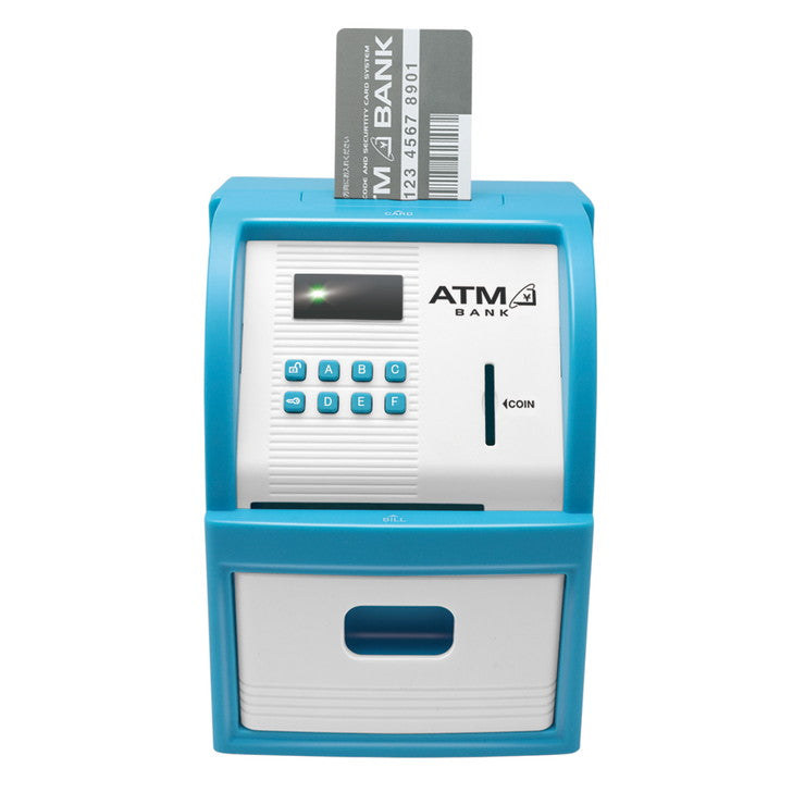 ATM セキュリティバンク 貯金箱 子供用 おもちゃ 玩具 KTAT-001L
