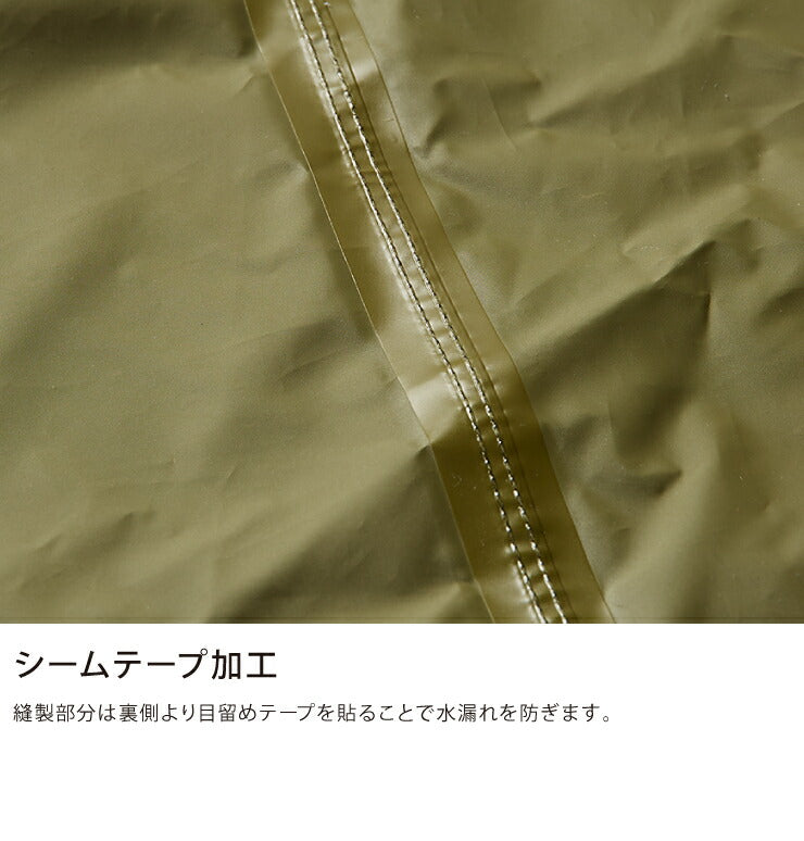 THE ROOTS レインスーツ 上下セット レディース メンズ 防水 撥水 耐水圧10000mm フード着脱可能 6サイズ ユニセックス 梅雨 通勤 通学 自転車 フェス レインウェア レインコート カッパ 雨合羽 雨具