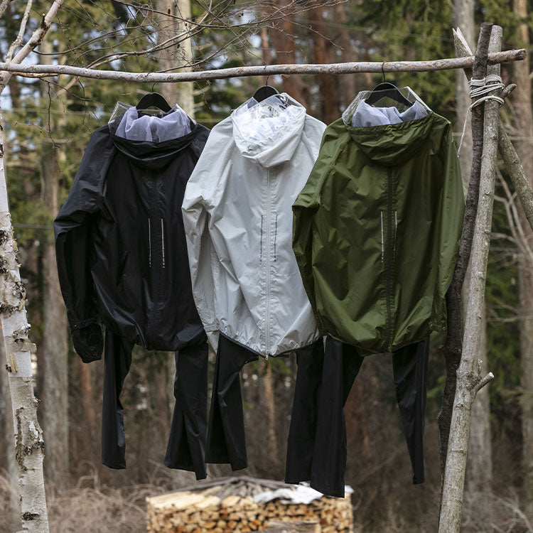 ビッグサイズ 4L~8L THE ROOTS レインスーツ リュック対応 上下セット 大きいサイズ リュックインレインスーツ メンズ 収納袋付き 梅雨 通勤 通学 自転車 レインウェア カッパ 雨合羽 雨具