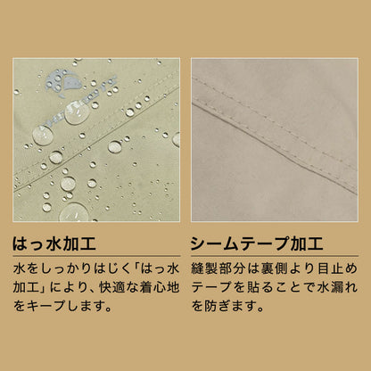 THE ROOTS レインポンチョ リュック対応 回転フード ヘルメット対応 男女兼用 収納袋付き レインコート 自転車 防水 通学 通勤 リュックイン レインスーツ レディース メンズ リュック 雨具 カッパ