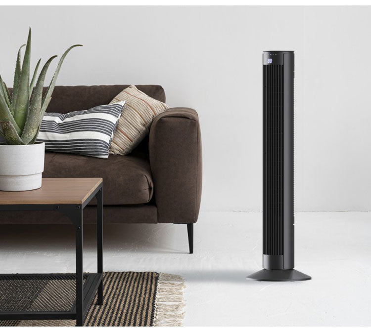 大風量DCタワーファン PURE AIR TOWER DC 扇風機 静音 分解 水洗い 12段階風量調節 左右自動首振り タイマー 省エネ 液晶画面 おしゃれ インテリア スタイリッシュ QUADS クワッズ