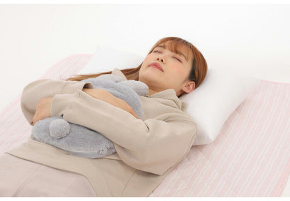 蓄熱式アニマル湯たんぽ mofca モフカ 湯たんぽ 蓄熱式 電気湯たんぽ アニマル 動物 暖房器具 クワッズ QUADS サーモスタット 冷え性 節電 コードレス お湯交換不要 乾燥 繰り返し使える QS331