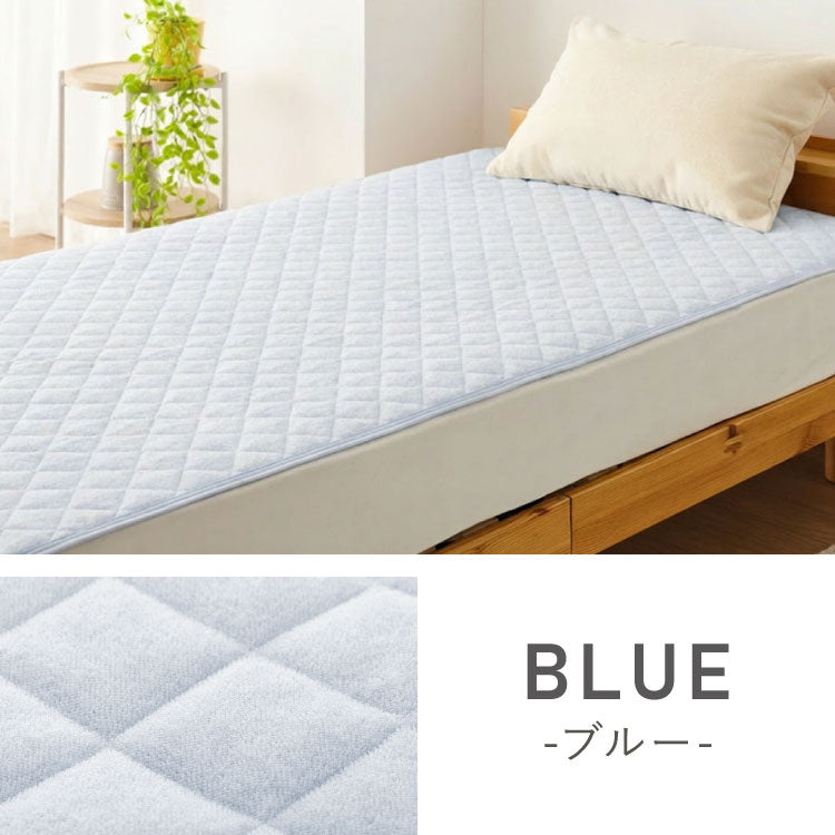 防水パッド 敷きパッド ダブル 140×200cm 綿100% オーガニックコットン おねしょシーツ 赤ちゃん 子供 おねしょ対策 高齢者 パイル 洗える 介護用 大人 ペット 防水シーツ 防水カバー(代引不可)