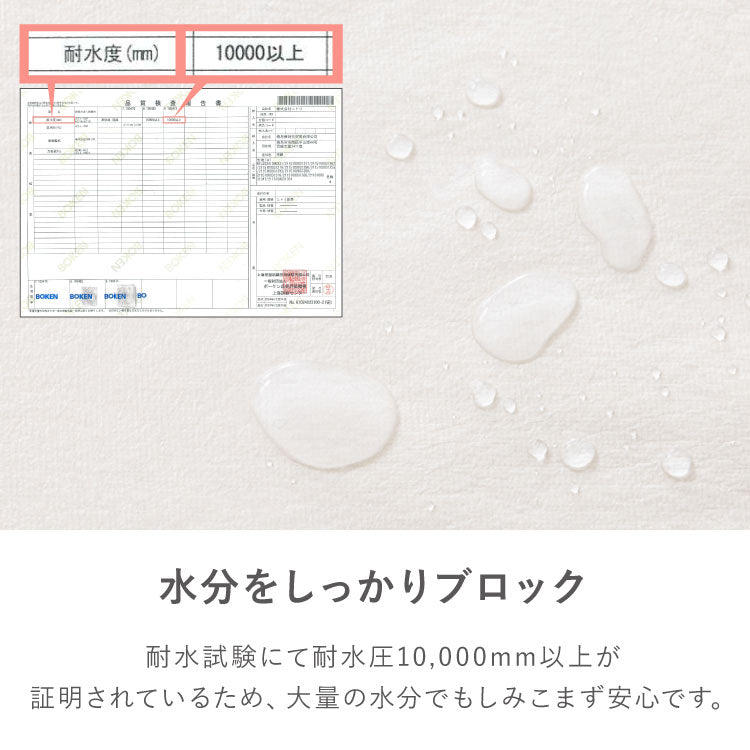 防水 枕カバー 43×63cm 綿100% オーガニックコットン 防水カバー 赤ちゃん 子供 寝汗対策 高齢者 パイル 洗える 介護用 大人 ベージュ ブルー(代引不可)