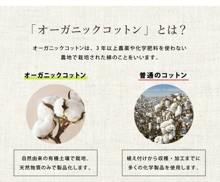 ボックスシーツ キング 綿100% オーガニックコットン 洗える カバー 天然素材 ウォッシャブル 低ホルムアルデヒド 厚さ25cmまで