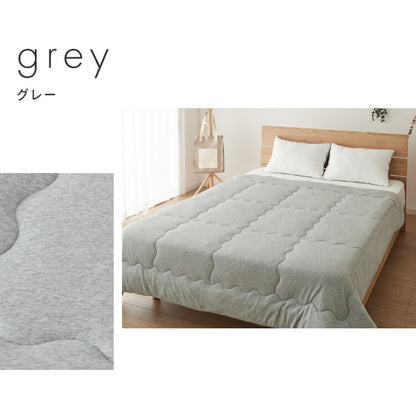 with core コアヤーン 肌掛け布団 シングル 綿 吸水速乾 洗える エコ 再生ポリエステル