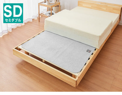 除湿シート 洗える セミダブルサイズ SD 110×180cm 備長炭付き 吸湿シート 抗菌防臭 梅雨 カビ対策 結露防止 除湿シート