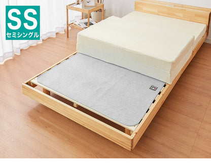 除湿シート 洗える セミシングル SS 70×180cm 備長炭付き 吸湿シート 備長炭入り 抗菌防臭 梅雨 カビ対策 結露防止 除湿シート
