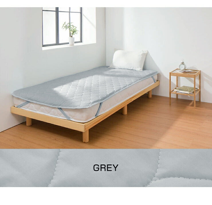 敷きパッド 接触冷感&除湿敷きパッド シングル ベッドパッド 敷パッド ベッドマット 冷感マット 除湿マット 接触冷感 除湿