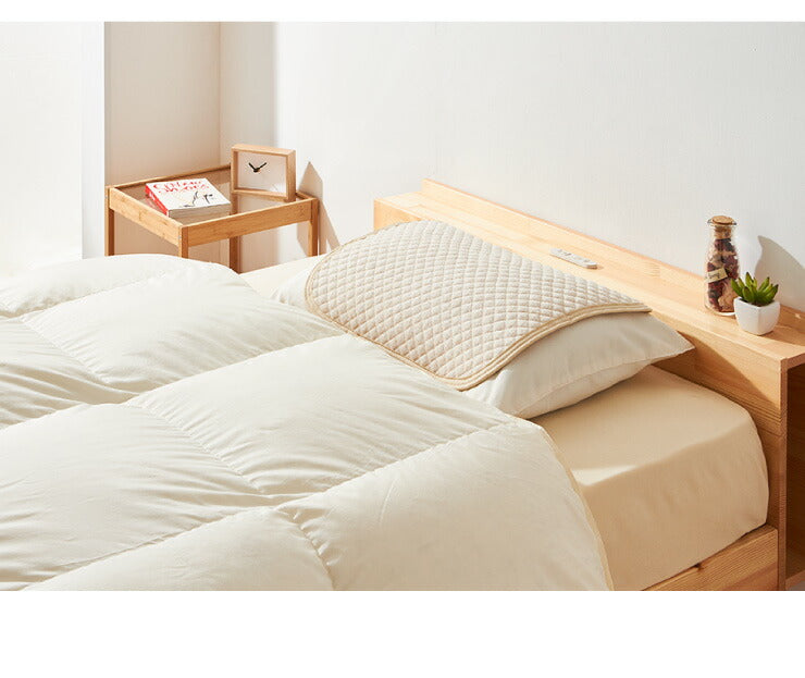 枕パッド 同色2枚組セット 綿100% オーガニックコットン 43×50cm 洗える タオル生地 枕カバー ピローパッド 枕パット 二枚組み ピロケース ピローケース